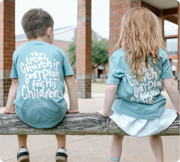 City Church Tallahassee - Kids with CityChurch Tshirts